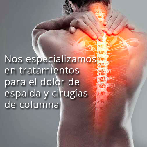 Medicos Cirujanos especialistas en columna Vertebral